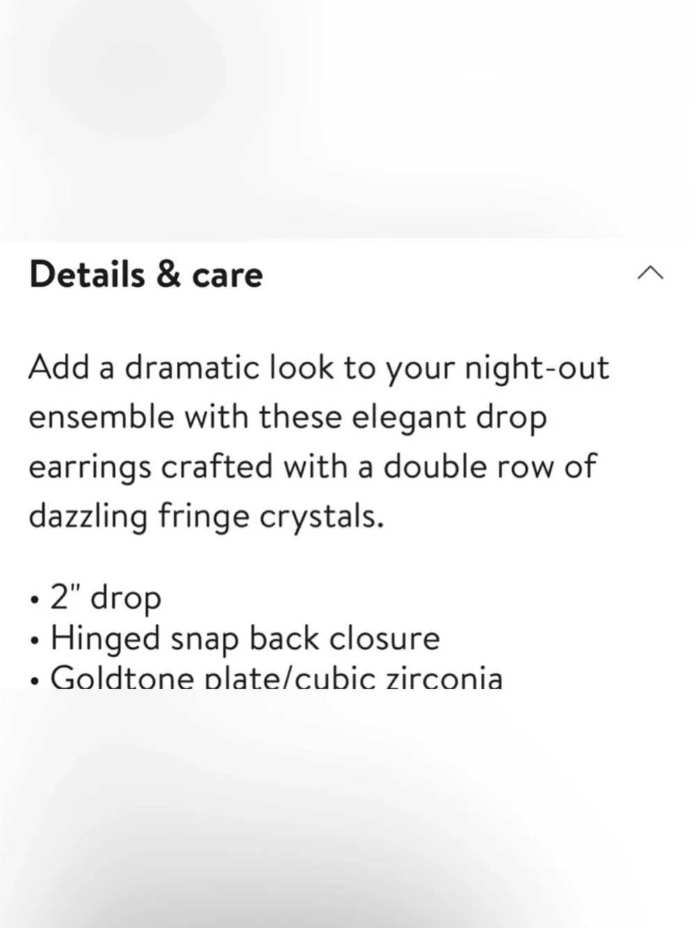 Baublebar NEW Cup chain double fringe drop earrings